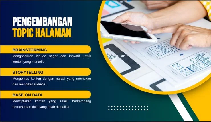 pengembangan topik halaman