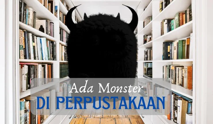 monster di perpustakaan