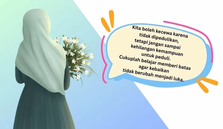 ilustrasi berharap pada manusia